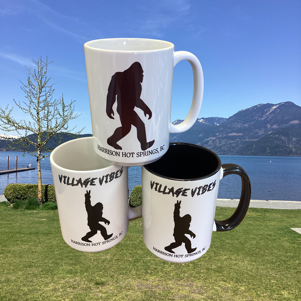 Sasquatch Harrison Hot Springs Mugs – Blue Dandelion Stores