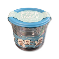 The Good Lunch® Snack Containers- Baby Otter- Large