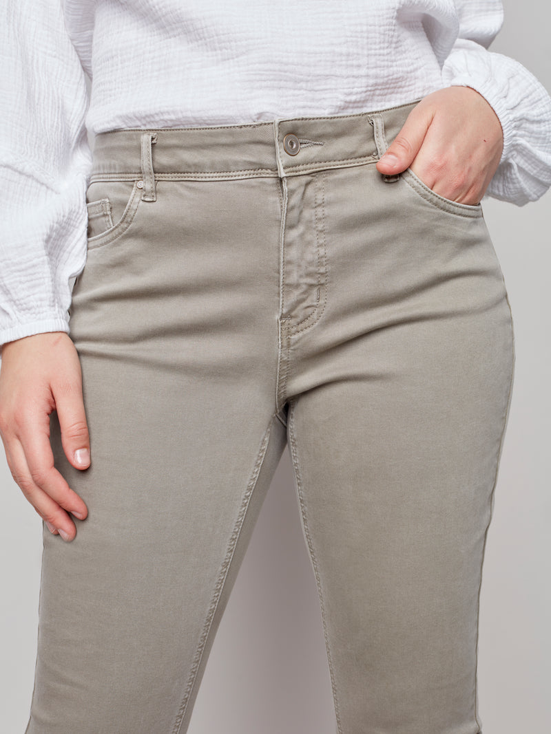 Petal Pusher Pants- Celadon