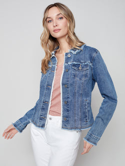 Stretch Denim Jacket