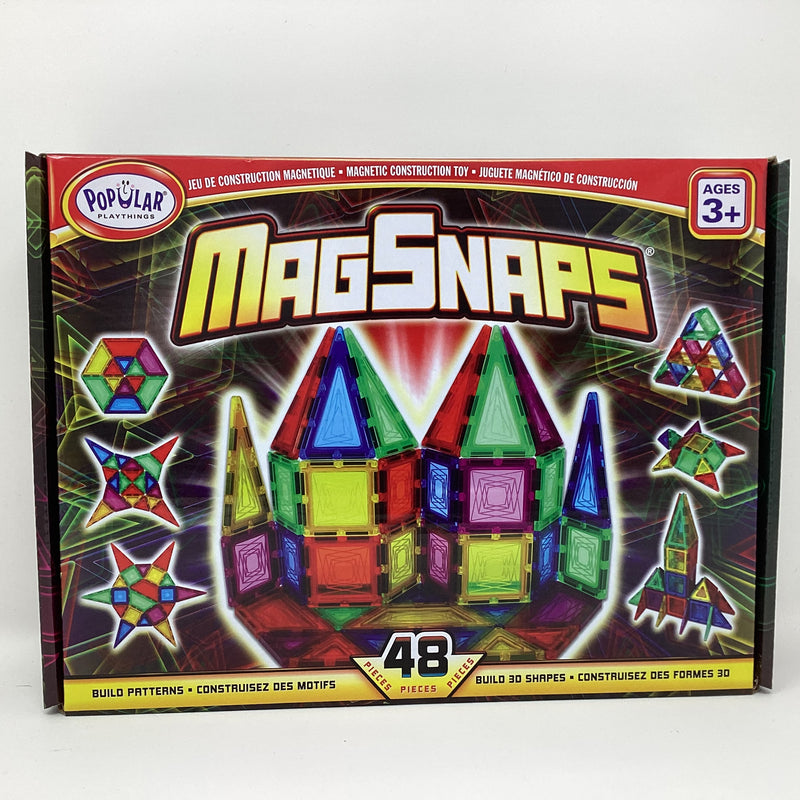MagSnaps Magnetic Construction Set (48 Pieces)