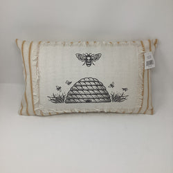 Throw Pillow - Bee Hive