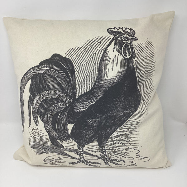 Throw Pillow - Rooster
