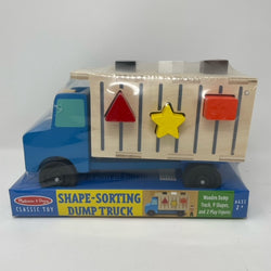 Melissa and doug shop shape sorter truck