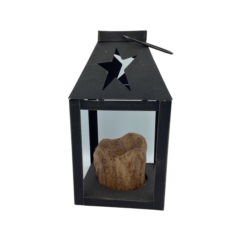 LED Candle Lantern with Star