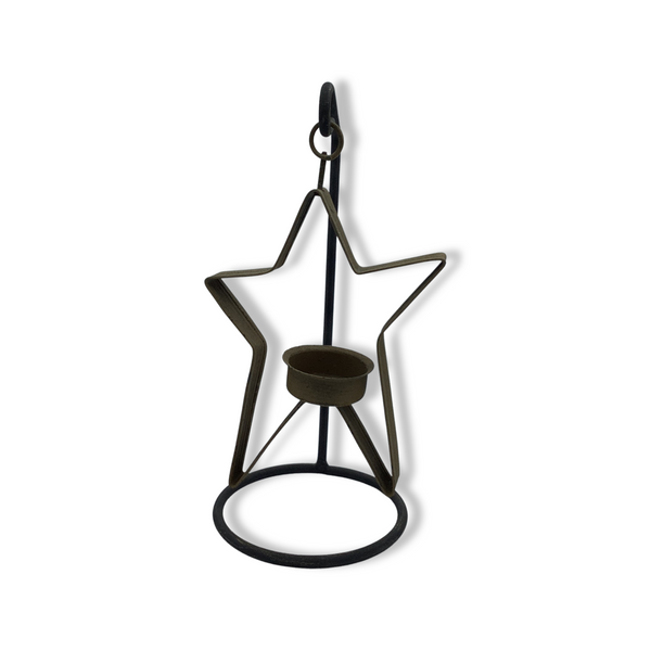 Hanging Star Candle Holder