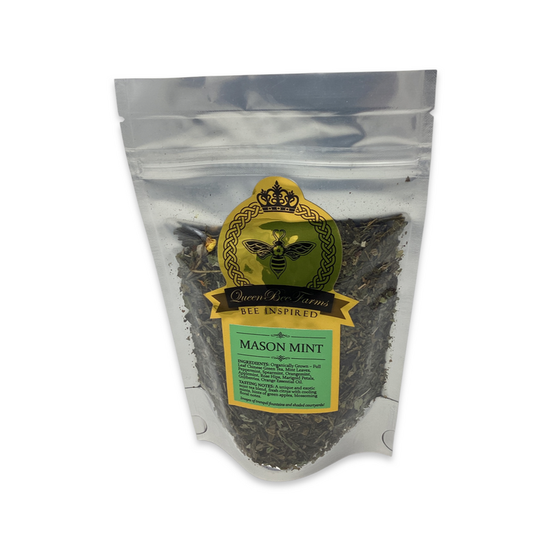 Queen Bee Farms Loose Leaf Tea- Green Tea Blends