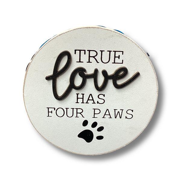 Round Pet Sign