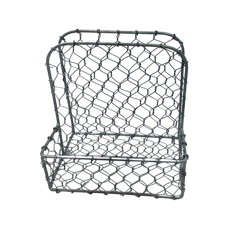 Chicken Wire Napkin Basket