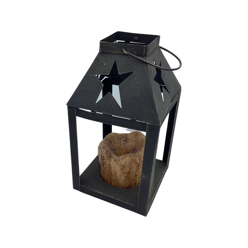 LED Candle Lantern with Star