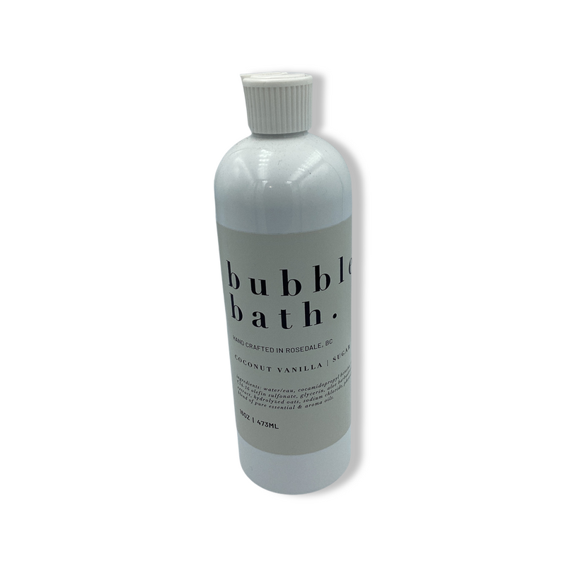 Coconut Vanilla & Sugar Bubblebath from whitetail collections