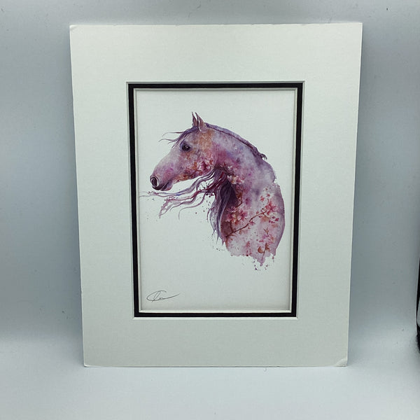 Horse Print by Olga Cuttell