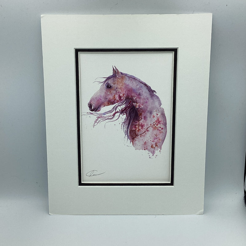 Horse Print by Olga Cuttell