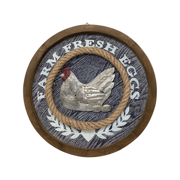 Chicken Wall Plaque